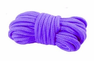 Бондаж для связывания фиолетовый 9 м