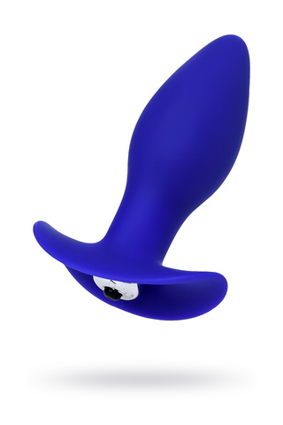 Анальная вибровтулка ToDo by Toyfa Fancy, силикон, синяя, 10,7 см, Ø 3,5 см