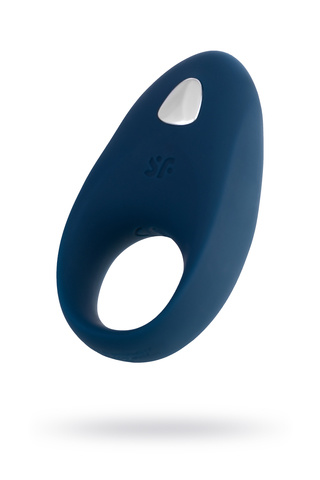 Эрекционное кольцо на пенис Satisfyer Mighty, Силикон, Синий, 9 см